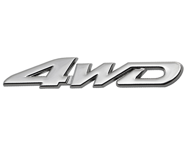
  
4WD Car Truck Metal Emblem Decal
 
