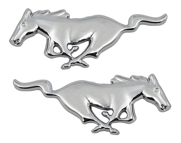 
  
Ford Mustang Horse Emblems Chrome
 
