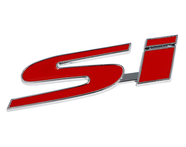 
  
Honda SI Red Metal Emblem
 
