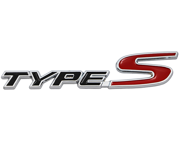 
  
Type S Metal Emblem Black
 
