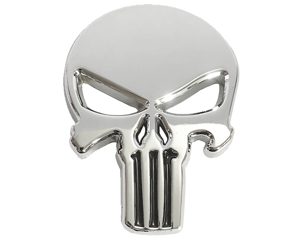 
  
Punisher Metal Emblem Decal Chrome
 

