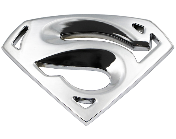 
  
Superman Metal Emblem Decal Chrome
 
