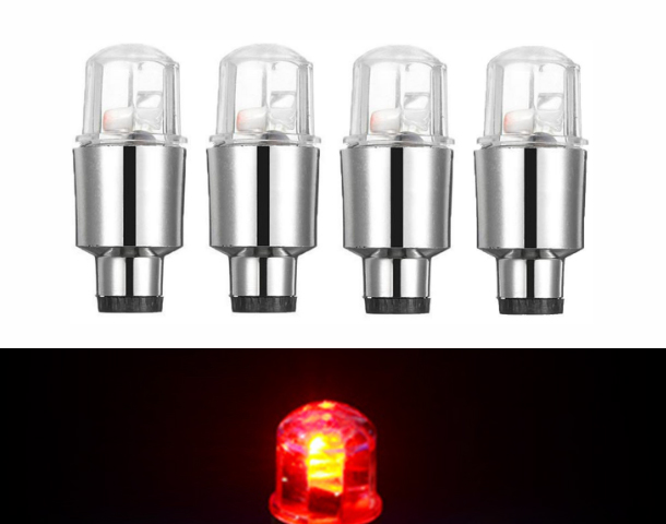 
  
Red Valve Caps LED Lights
 

